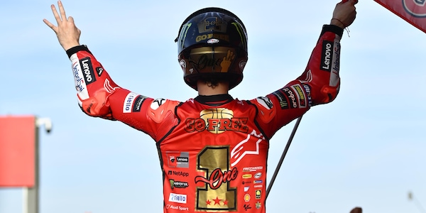 MotoGP, Bagnaia (di nuovo) sul tetto del Mondo: "È un sogno"