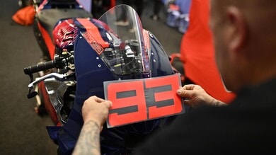 Valencia test: ecco la Ducati Desmosedici di Marc Marquez