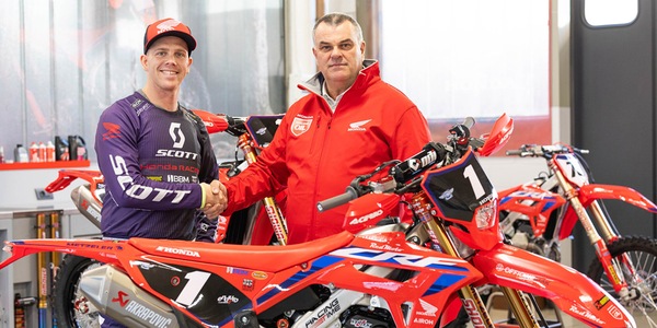 Ufficiale: Holcombe passa a Honda Racing RedMoto Enduro Team