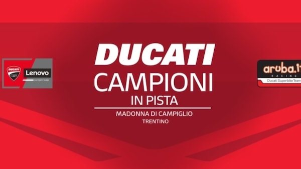 Ducati toglierà i veli alle Desmosedici GP24 a Madonna di Campiglio