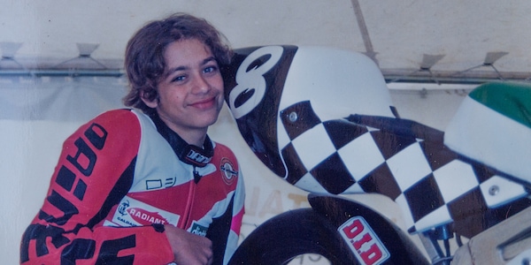 Valentino Rossi: Sandroni 125, alle origini della leggenda