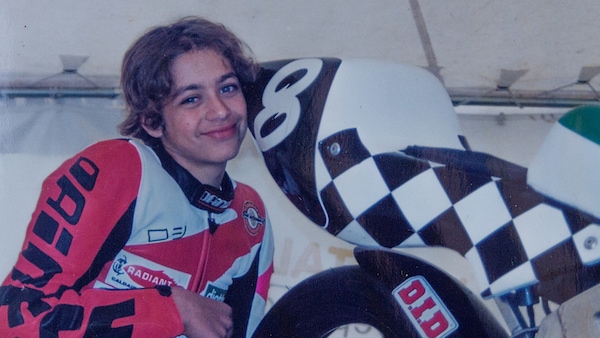 Valentino Rossi: Sandroni 125, alle origini della leggenda