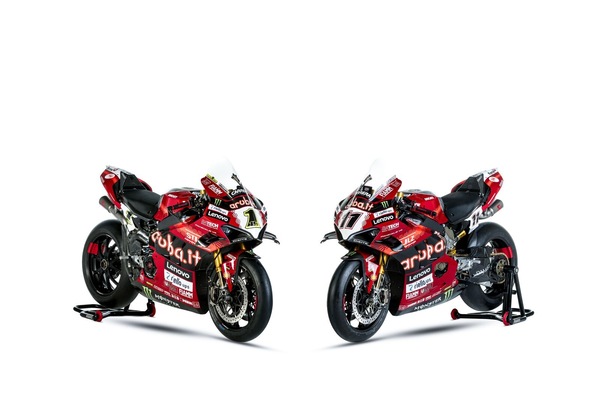 SBK: ecco le Ducati Panigale di Bautista e Bulega