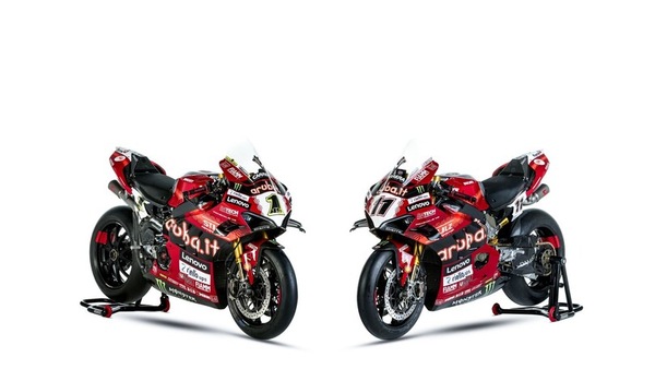 SBK: ecco le Ducati Panigale di Bautista e Bulega