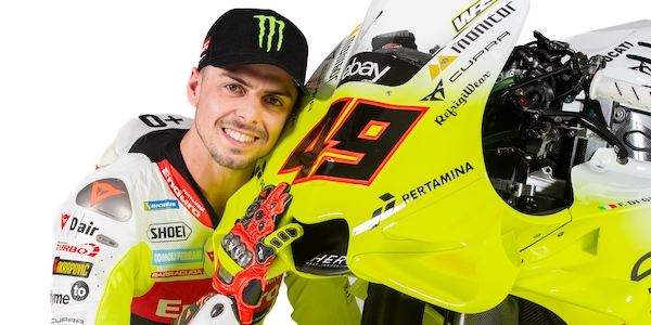 VR46, Di Giannantonio: “Primo pilota non-Academy del Team? Almeno sono davanti in qualcosa”