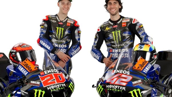 Yamaha 2024: ecco come sono le due M1 di Quartararo e Rins