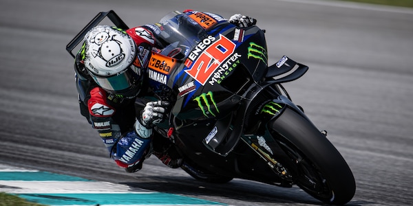 Test Sepang MotoGP: accenni di sorriso per Quartararo