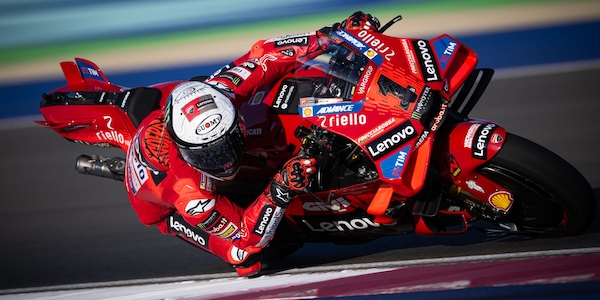 MotoGP Qatar: Bagnaia domina i test, segue Bastianini, quarto Marquez