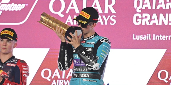 Moto3 risultati gara GP Qatar: trionfo di Alonso, ottimo Rossi quarto