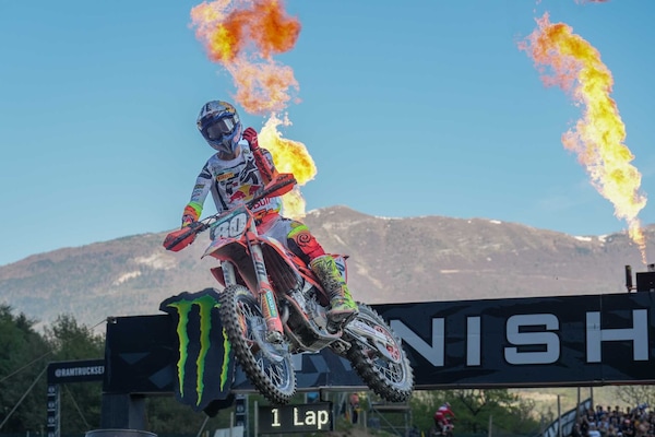 MX2: Adamo vince la qualifica in Trentino