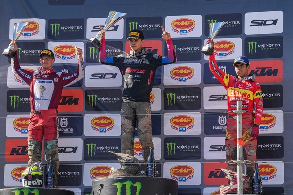 EMX125: l’inno di Mameli suona per Mancini