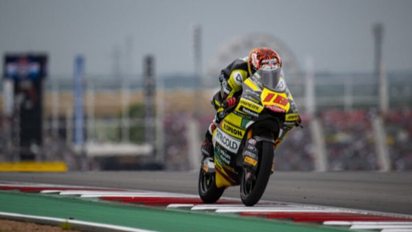 Moto3 Austin, Bertelle: prova ottima del veneto, rovinata solo dalla penalità