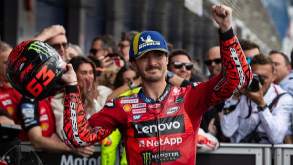 MotoGP: trentesima vittoria per Bagnaia, adesso nel mirino Eddie Lawson