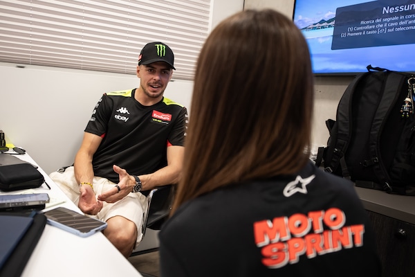 MotoGP, Di Giannantonio: "Marquez? Un campione con la sua magia, lo studio"