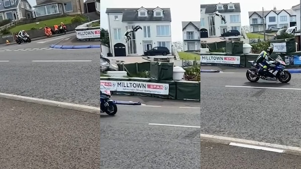 Che spavento alla North West 200: Cassidy “vola”... in una villa!
