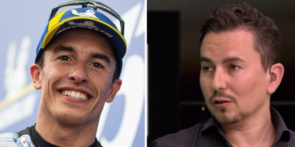 MotoGP, Jorge Lorenzo esalta Marc Marquez: "Sei inimitabile"