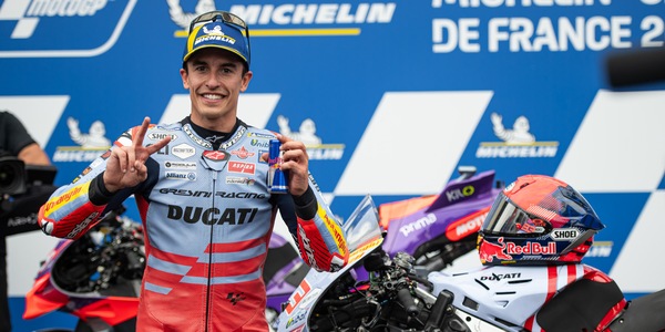 Marc Marquez, a Le Mans il primo podio back-to-back dal 2021