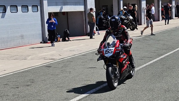 Prove di SBK per Montella: record a Rijeka con la Ducati Panigale V4 R