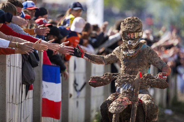 MXGP: Febvre canta sotto la pioggia ma vince Gajser