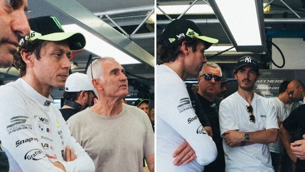 Rossi, Doohan e Bagnaia: incontro tra 17 titoli mondiali a Misano