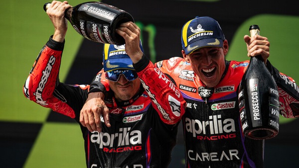 Aprilia torna nella "sua" Barcellona, Espargarò: "Nel '23 il miglior weekend della mia vita"