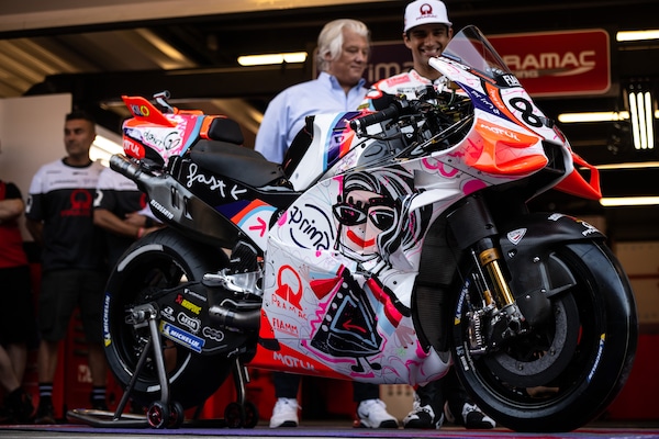 MotoGP, Pramac festeggia il rinnovo con Prima con una livrea speciale