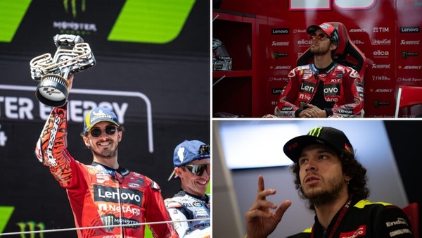 GP Barcellona, gli italiani: Bagnaia da urlo, amarezza per Bastianini