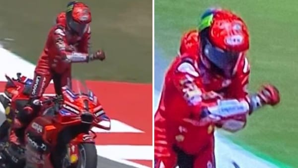 MotoGP, Bagnaia fa il gesto dell'ombrello: ecco il motivo dello sfogo