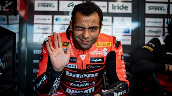 SBK, Petrucci scherza dopo i test: “Pensavo di non essere più capace”