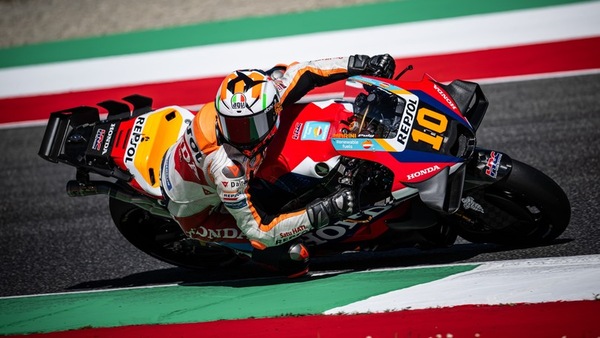 MotoGP, a piccoli passi: Marini e la Honda più vicini del solito al Mugello