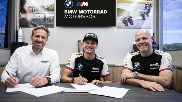 SBK, BMW e Van der Mark ancora insieme nel 2025