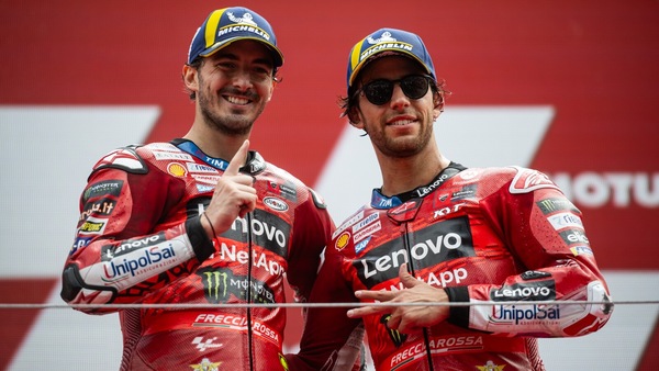 Bagnaia e Bastianini pronti per il Sachsenring ma "Marquez è l'uomo da battere"