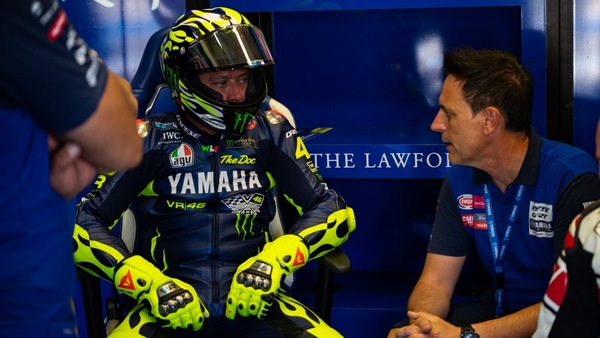 Rossi sulla R1 di Gardner: "Commenti precisi dopo pochi giri, incredibile"