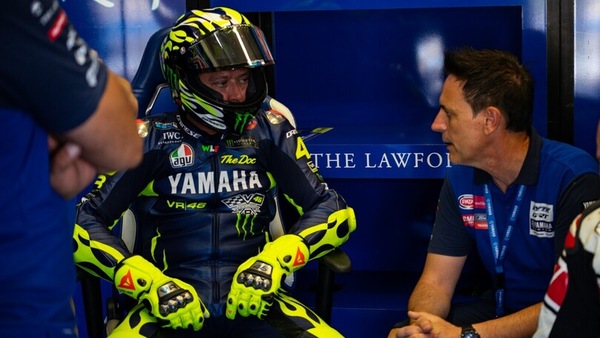 Rossi sulla R1 di Gardner: "Commenti precisi dopo pochi giri, incredibile"