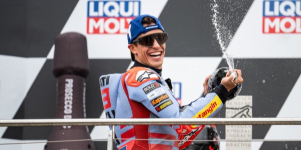MotoGP, Marc Marquez più forte del dolore al Sachsenring