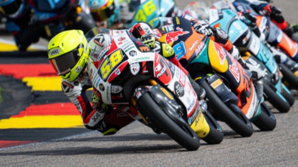 Moto3, Lunetta grande protagonista al Sachsenring, ma senza lieto fine