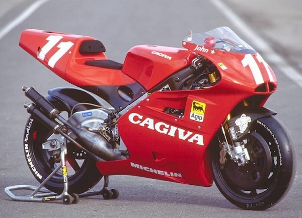 VMoto ProDay 2024: Jorge Lorenzo in pista con la Cagiva C594 del 1994