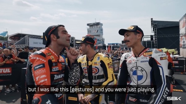 SBK, Iannone e Petrucci in coro a Toprak: "Tu ora stai giocando"