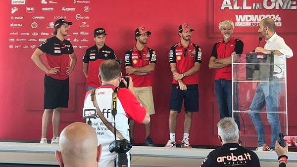 Domenicali: "WDW? Abbiamo la pista, gli eroi e i ducatisti"