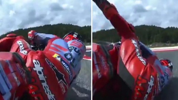 MotoGP Austria: Marc Marquez, caduta fatale nella Sprint