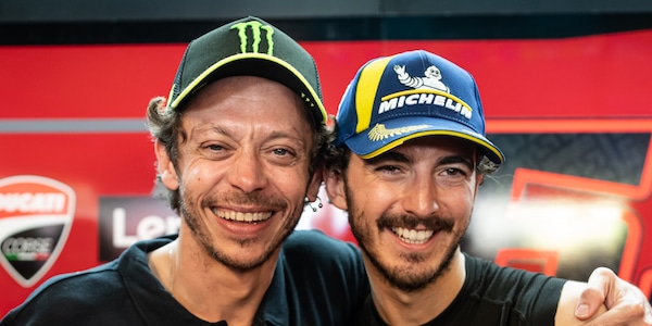 MotoGP, Rossi: "Bagnaia è un fuoriclasse, come Verstappen in F1"