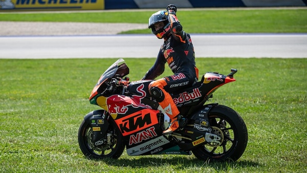 Moto2, il ritorno al successo di Vietti: “Ho stretto i denti dopo l'incidente”