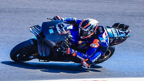 Yamaha al lavoro: Dovizioso in pista con una nuova carena e non solo