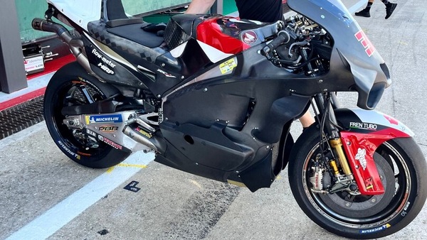 Test Misano, Honda esplora l'effetto suolo: ecco la nuova carena