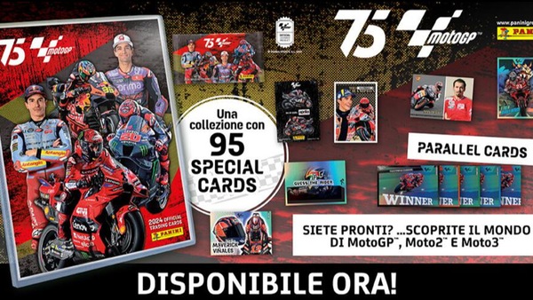 Card MotoGP™ Panini, la collezione 2024 è disponibile!