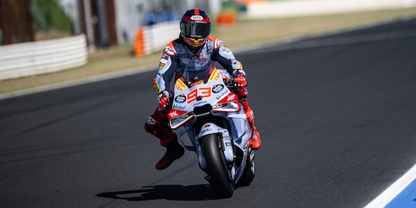 Test Misano, Marquez: “Con le nuove gomme la moto sembra pesante”