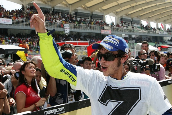 MotoGP, Valentino Rossi e il settimo titolo in Malesia nel 2005
