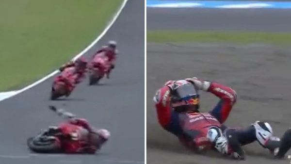 MotoGP Giappone: Pedro Acosta, che spreco! Cade mentre è in testa