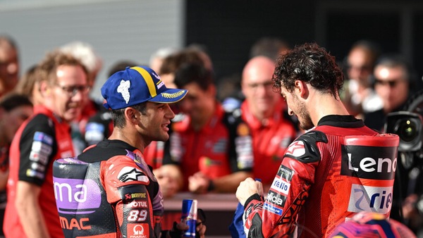 MotoGP, Bagnaia-Martin botta e risposta: "Pari punti a Valencia? Io firmo"