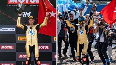 SBK Jerez, Toprak Razgatlioglu e BMW nella storia: le foto della festa
